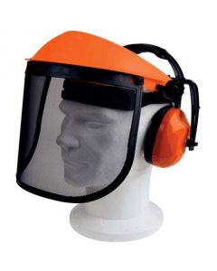 Visière de protection avec protège-oreilles 470210