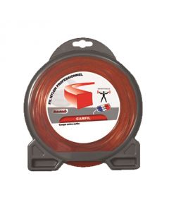 Fil nylon CARFIL carré 2,4 mm x 15 m