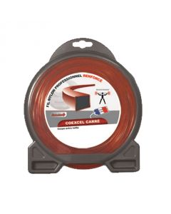 Fil nylon COEXCEL carré 3 mm x 9 m